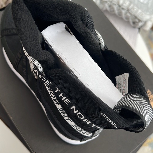 The North Face Women’s Sierra Sport Lace Up Black and White Boot - Picture 3 of 4